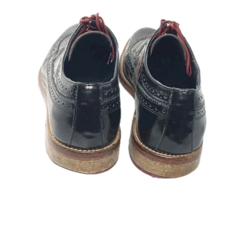Johnston & Murphy Hannigan Wingtips Oxfords Men's Sz 10 Shoes  Brown Retail $275
